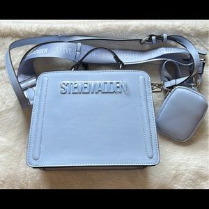 NWT Steve Madden Bevelyn Crossbody - Blue Glaze